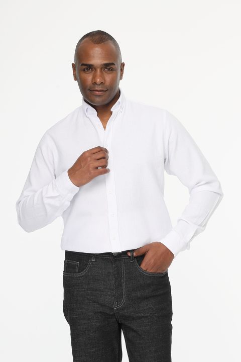 New Fit Shirt White - Image 5