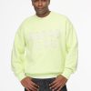 Over Size Sweat Shirt Light Green