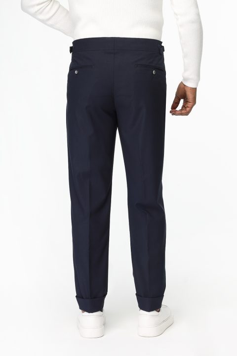 Carrot Classic Pants Dark Blue - Image 3