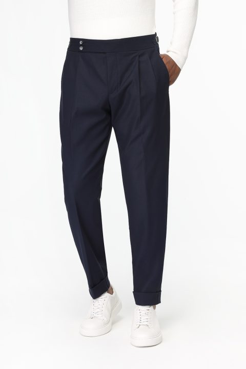 Carrot Classic Pants Dark Blue