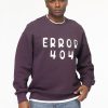 Over Size Sweat Shirt Purple