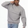 Over Size Sweat Shirt Gray - Image 3