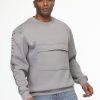 Over Size Sweat Shirt Gray