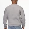Over Size Sweat Shirt Gray - Image 4