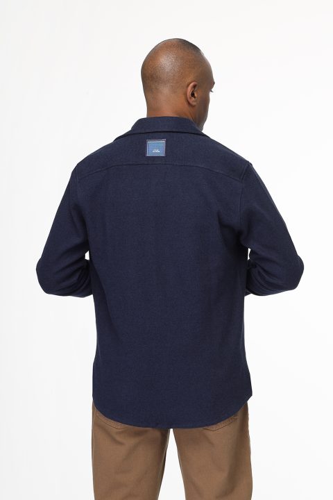 Regular Fit Shirt Dark Blue - Image 4