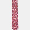 Jacquard Tie 7 cm Red