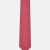 Jacquard Tie 7 cm Red