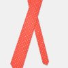 Jacquard Tie 7 cm Orange - Image 2