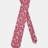 Jacquard Tie 7 cm Red - Image 2