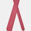 Jacquard Tie 7 cm Red - Image 2