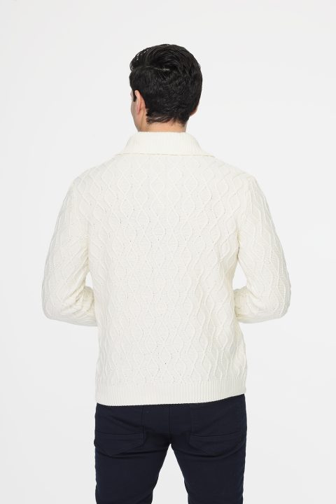 Regular Fit Pullover Beige - Image 4