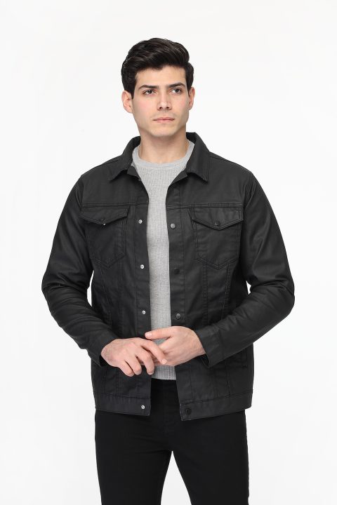 Jacket Jeans Regular Fit Black - Image 3