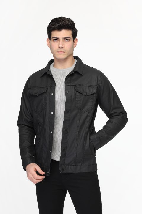 Jacket Jeans Regular Fit Black