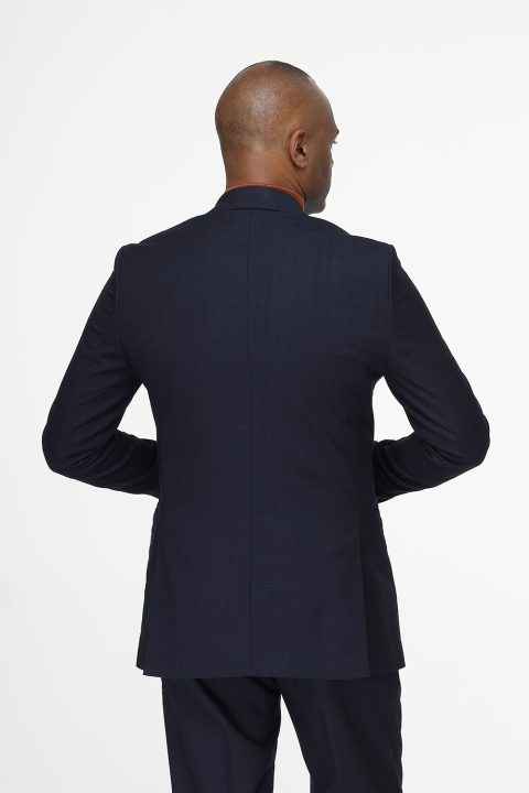 Slim Fit Blazer Dark Blue - Image 5