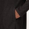 ⁦بالطو - أوفر سايز - بني غامق⁩ - الصورة ⁦7⁩