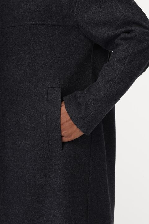 Over Size Coat Dark Blue - Image 6