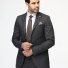 ⁦بدلة - سليم فيت - رمادي⁩ - الصورة ⁦2⁩