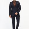 Slim Fit Suit Dark Blue