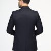 Slim Fit Suit Dark Blue - Image 5
