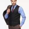 Slim Fit Suit Brown - Image 3