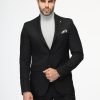 Slim Fit Suit Black - Image 4