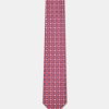 Jacquard Tie 7 cm Red