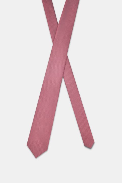 Jacquard Tie 7 cm Maroon - Image 2