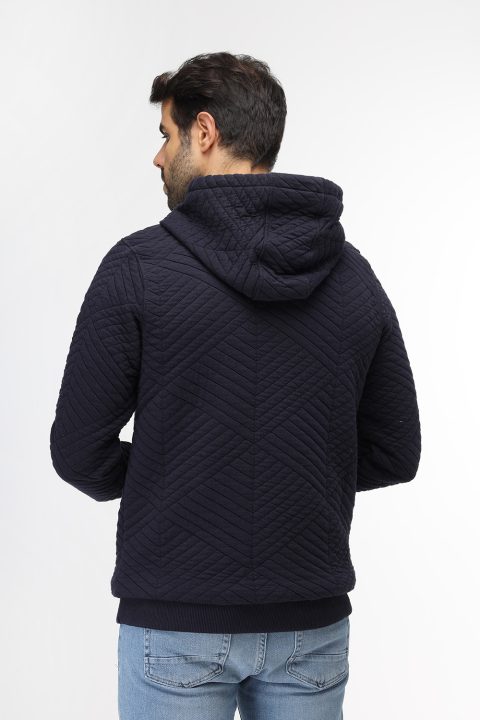 Slim Fit Sweat Shirt Dark Blue - Image 4