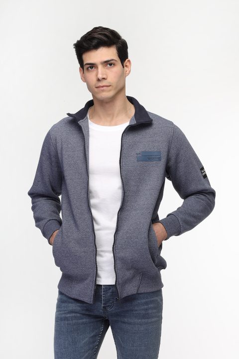 Regular Fit Sweat Shirt Blue - Image 3