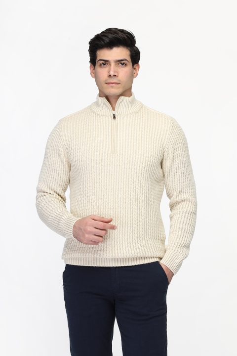 Regular Fit Pullover Beige