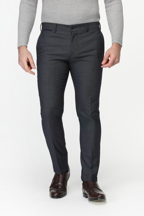 Slim Fit Classic Pants Blue