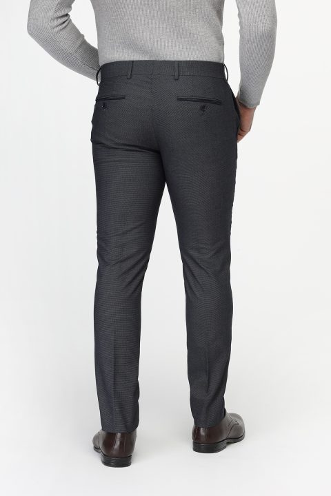 Slim Fit Classic Pants Blue - Image 5