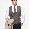 Slim Fit Suit Beige - Image 3