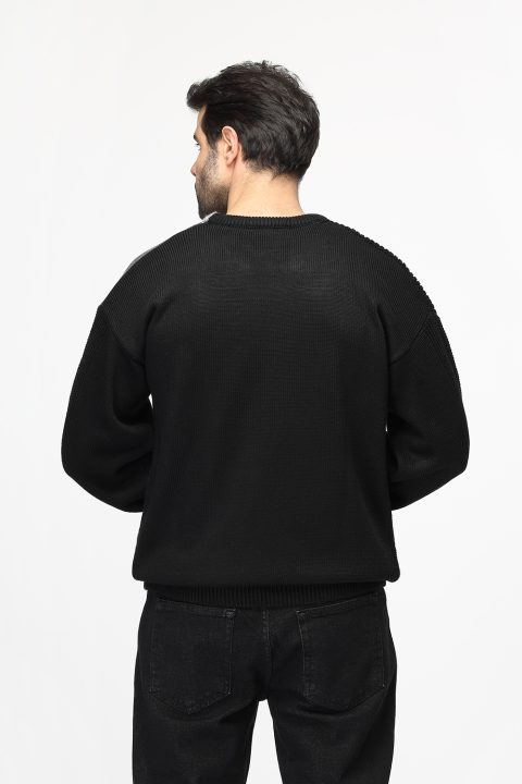 Over Size Pullover Black - Image 4