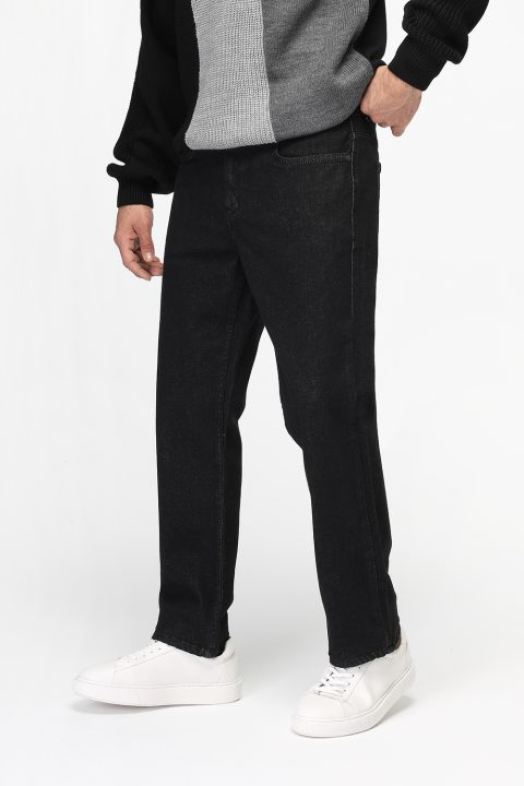 Athletic Trousers Jeans Black - Image 3