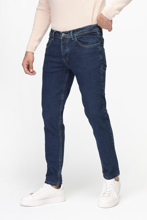 Slim Fit Trousers Jeans Blue - Image 3