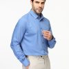 Classic Shirt Slim fit Medium Blue - Image 3