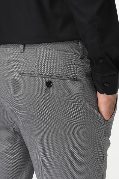 Slim Fit Classic Pants Gray - Image 5