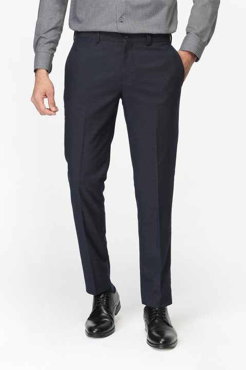 Slim Fit Classic Pants Blue