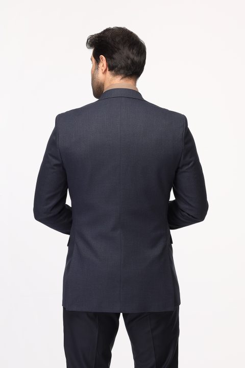 Slim Fit Suit Dark Blue - Image 6