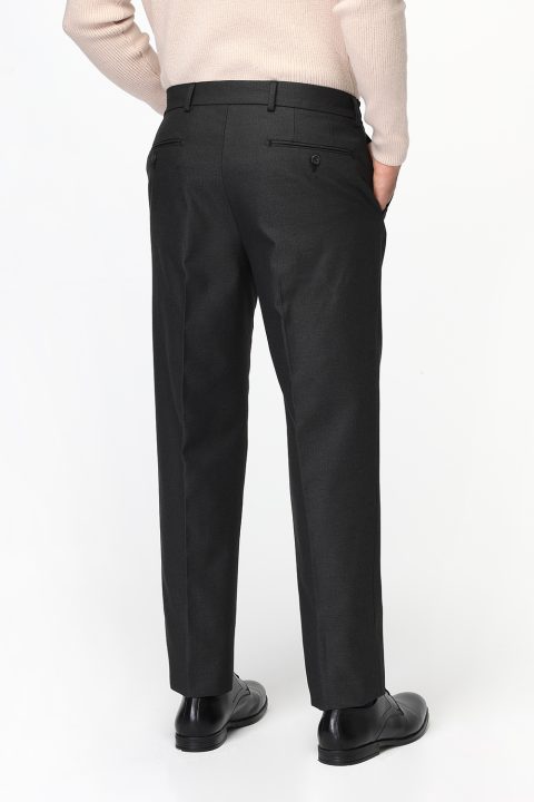 Regular Fit Classic Pants Gray - Image 5