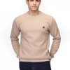 Regular Fit Sweat Shirt Beige
