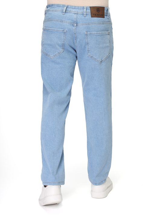 Regular Fit Trousers Jeans Light Blue - Image 5