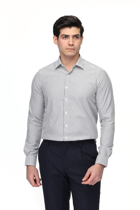 Slim Fit Shirt Gray