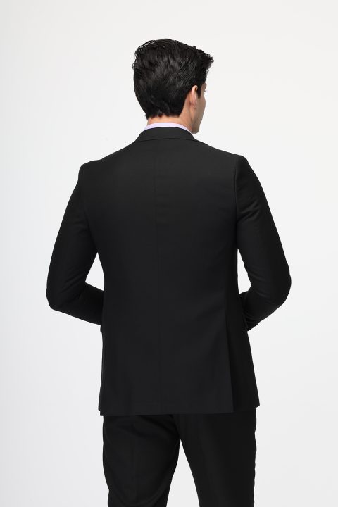 Slim Fit Suit Black - Image 5