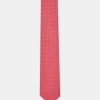 Jacquard Tie 7 cm Red