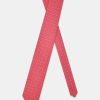 Jacquard Tie 7 cm Red - Image 2
