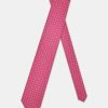 Jacquard Tie 7 cm Red - Image 2