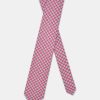 Jacquard Tie 7 cm Red - Image 2