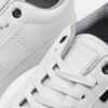 White Sneakers with Subtle Black Details - Image 5